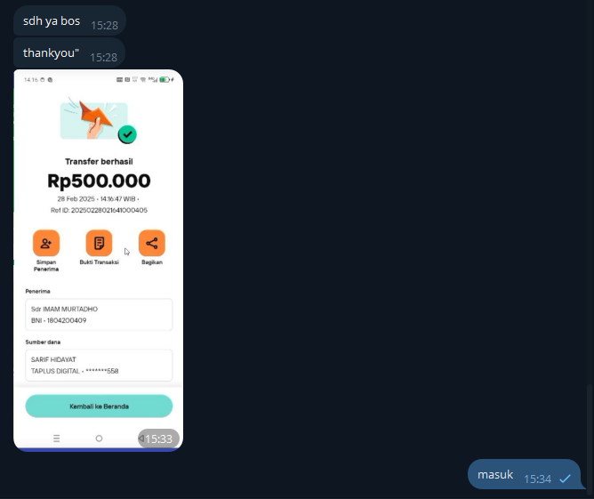 Foto Pelanggan